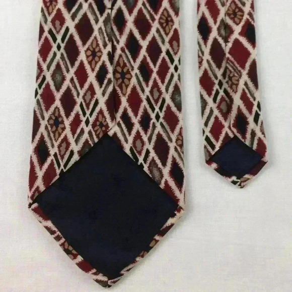 Brooks Brothers Burgundy Silk Ties 58" x 3.50 - Picture 3 of 4